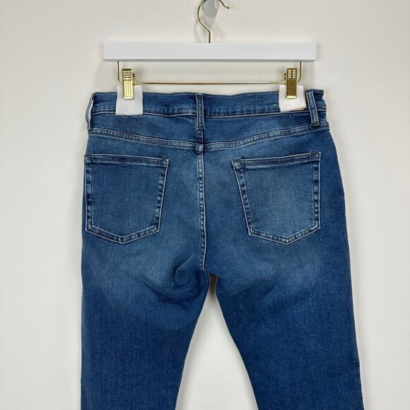 J.Crew 484 Slim Fit Stretch Jean Medium Wash Blue Mid Rise Mens W30 L30 NWT - Picture 15 of 15
